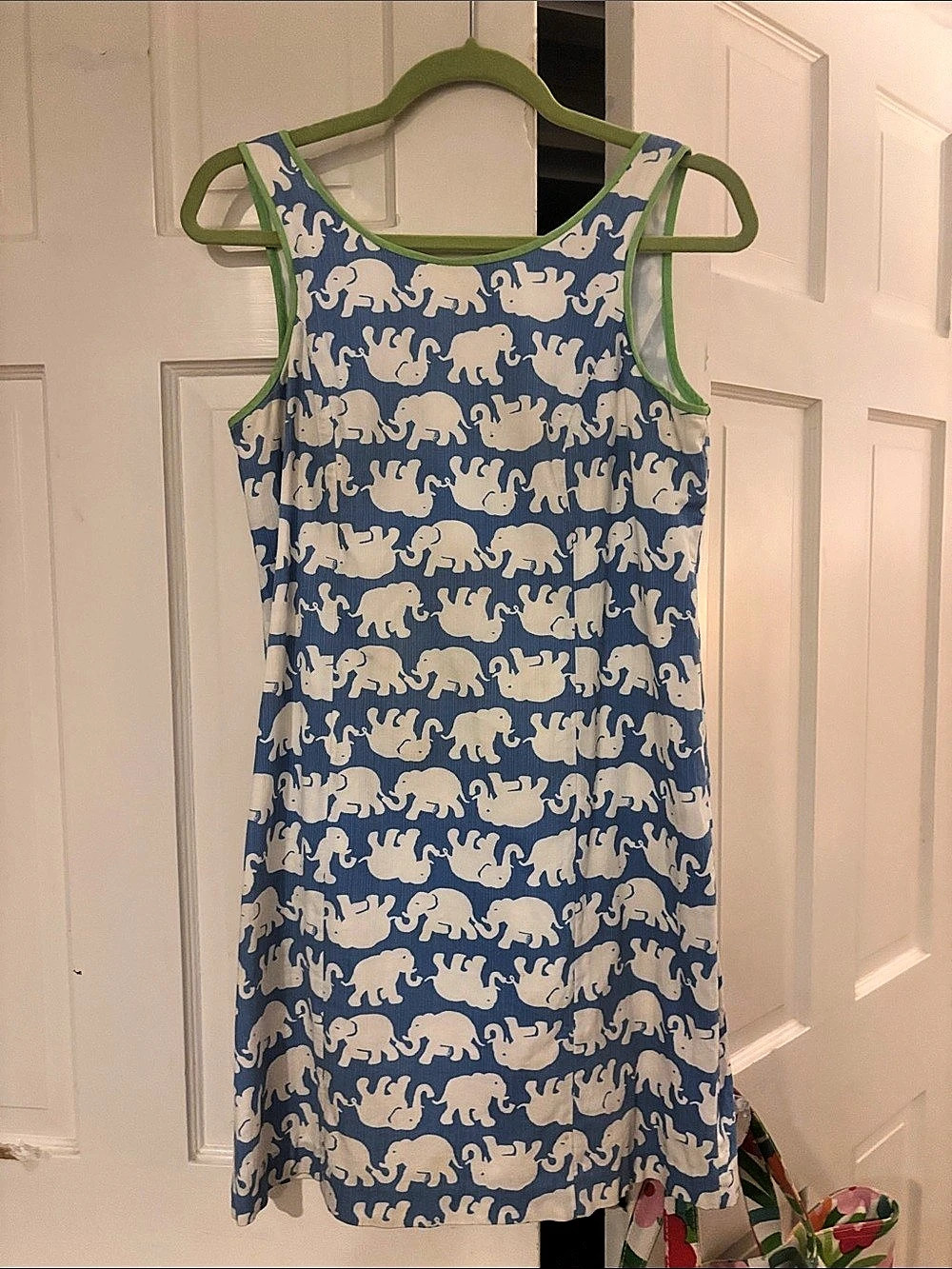 Lilly Pulitzer Cathy Shift Dress Blue & White